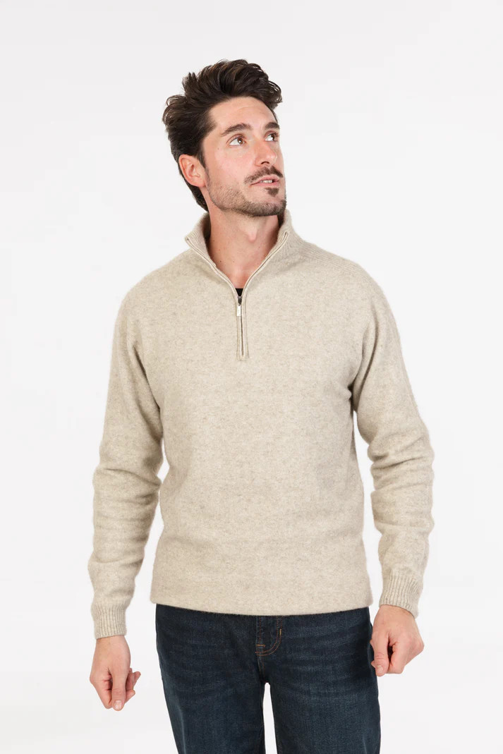 Native World Light Weight Half Zip Sweater - NB336