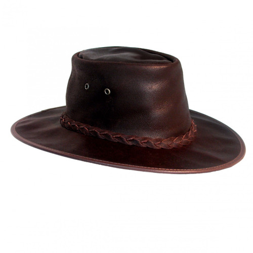 Mi Woollies Leather Durango Hat- Online Shopping
