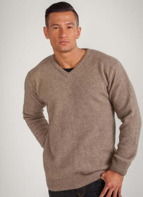 [最終値下]Russeluno B.B. V-NECK PULLOVER Possum Merino Clothing - K0841 V Neck Jumper