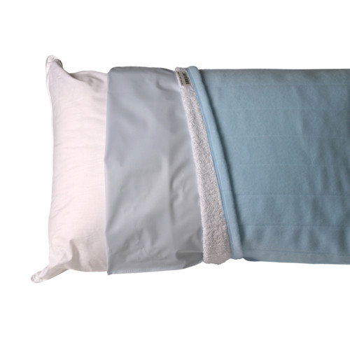 Pillow made up with Jaycare Water Proof and Adsorbent Pillow Covers
