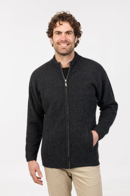 Native World Felted Zip Jacket with Pockets - NE029