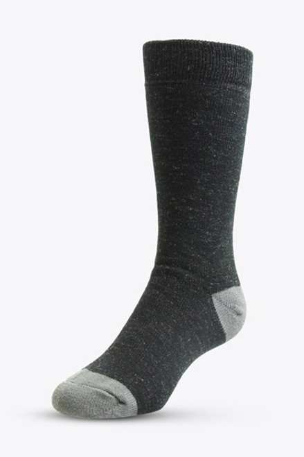 NZ Sock Outdoor Contrast Heel / Toe Sock 3 pack F615