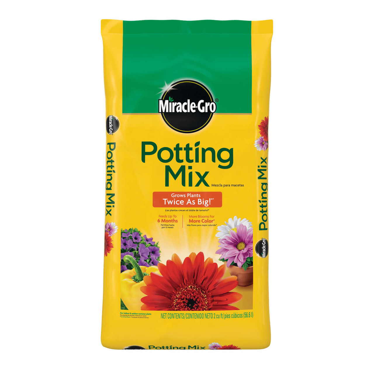 SCOTTS MIRACLE GRO POTTING MIX 2 CU FT - Oakland Nurseries