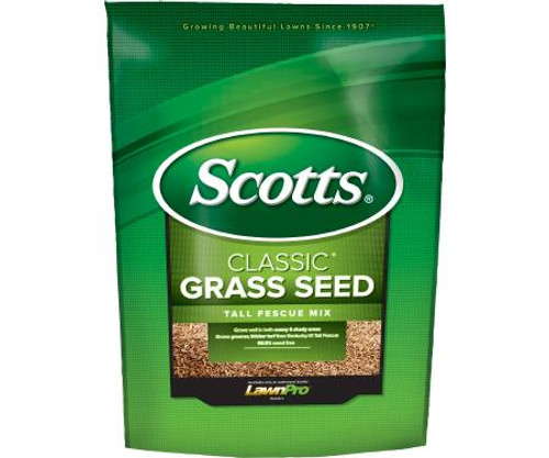 SCOTTS CLASSIC TALL FESCUE GRASS SEED  3 LB