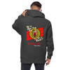 Pin Up Fleece Lined Unisex Zip Hoodie