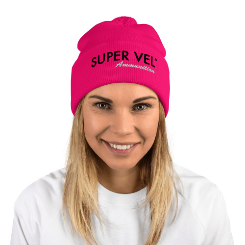 Pom-Pom Beanie Bright Colors