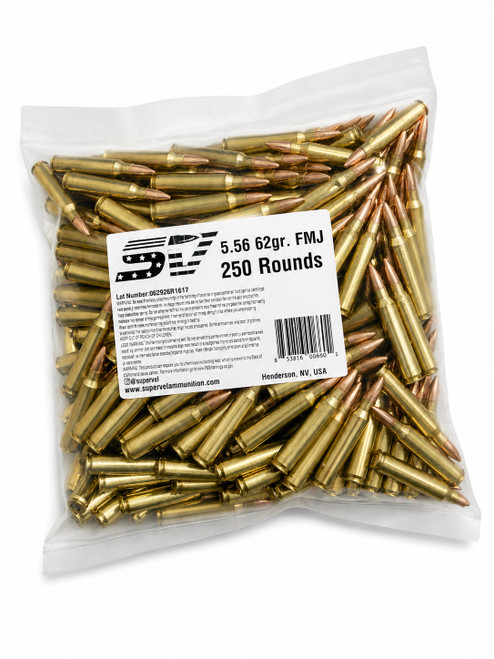 Factory New 5.56 62 gr. FMJ 1,000 Rounds