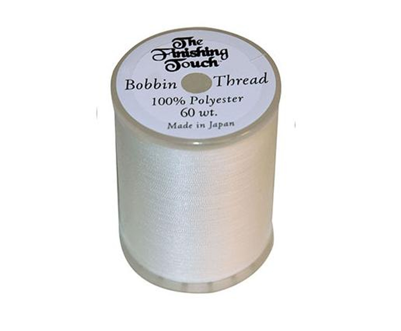 The Finishing Touch White Bobbin Thread BBT-W | 5-Spool Pack
