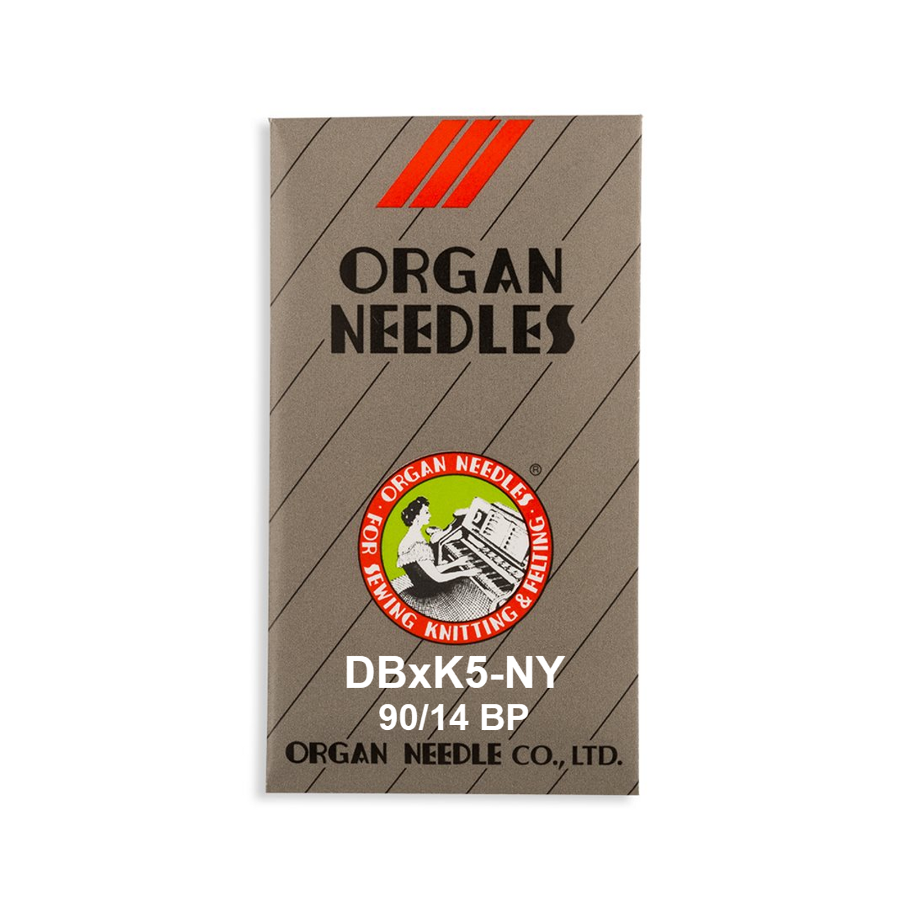 Organ Sewing Machine Needles | 10-Pack - Size 90/14