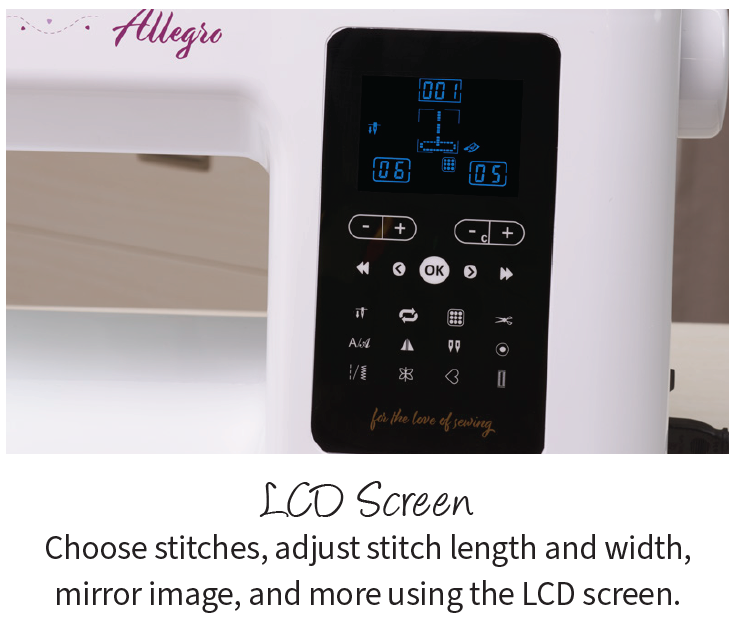 Baby Lock Allegro Computerized Sewing + Quilting Machine | BLMAG ...