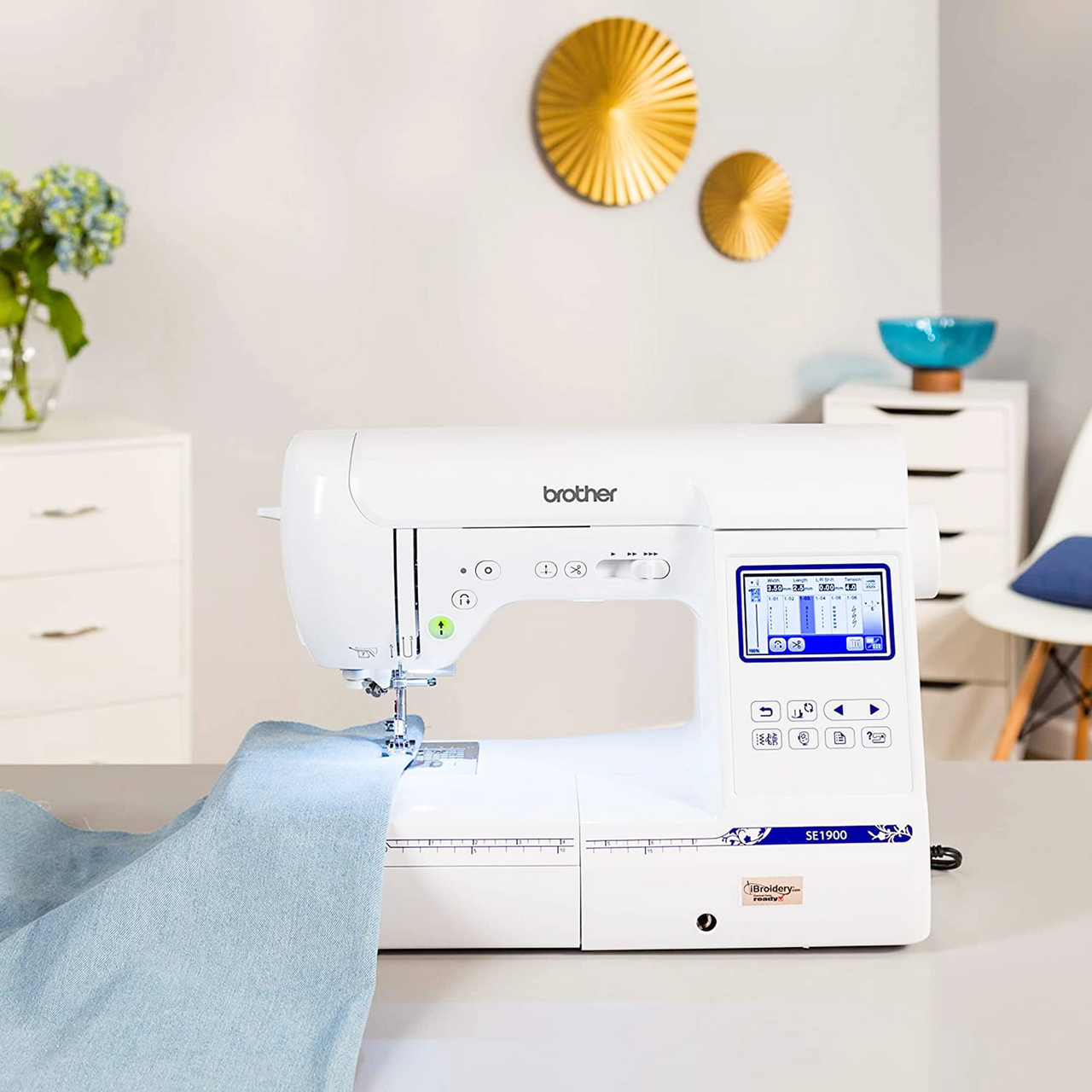 Brother se1900 sewing embroidery machine