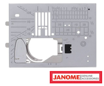 Janome Straight Stitch Needle Plate | 867802001 Janome Straight Stitch Needle Plate | 867802001