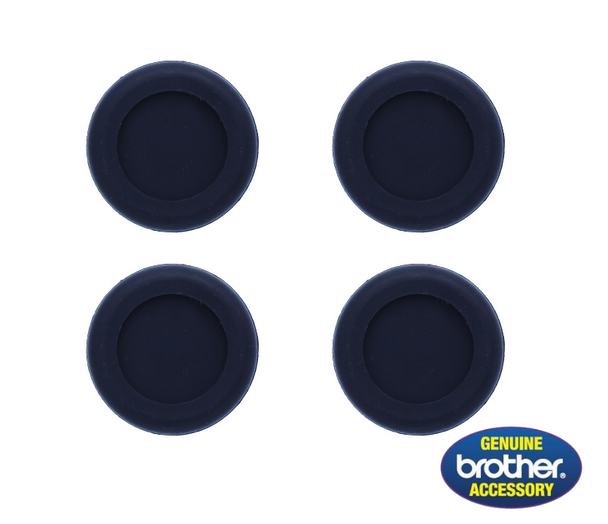 Brother XD0752051 Set of 4 Rubber Foot Cushions for Multi-Needle Embroidery Machines