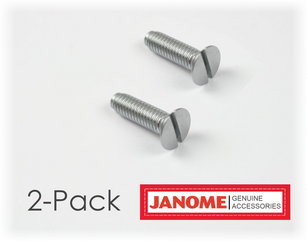 Janome Needle Plate Screw 2-Pack | 820390006