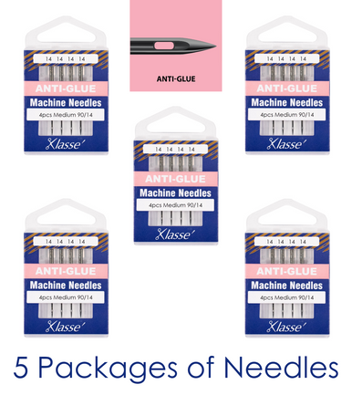 Leather Needles for Sewing Machine Combo Pack, Sizes (100/16 and 110/18), Perfect for Leather Fabrics