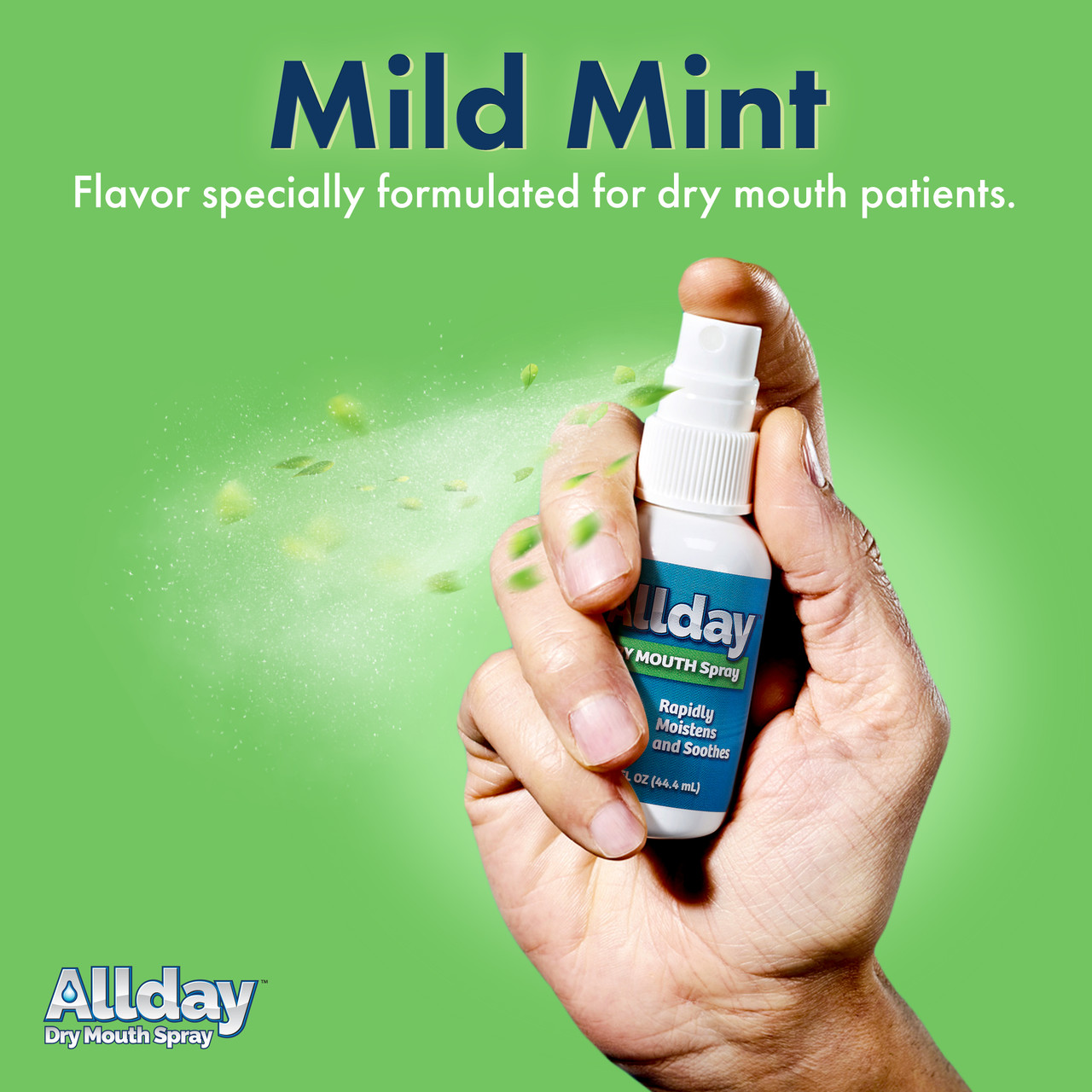 Dry Mouth Relief Spray Contains more xylitol than any brand