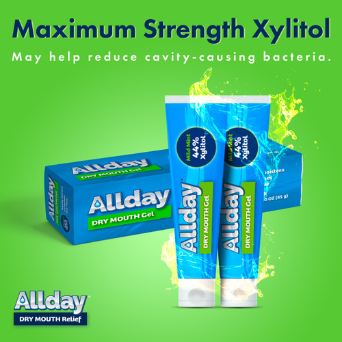 Allday® Dry Mouth Gel - 2 Pack