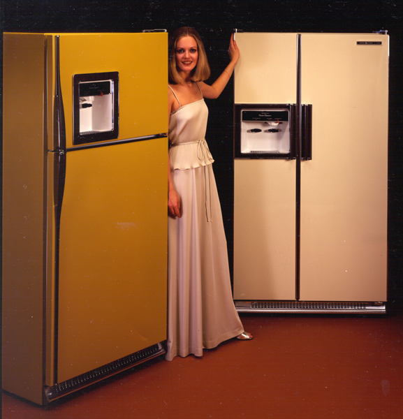 Refrigerators in the new naturals colors