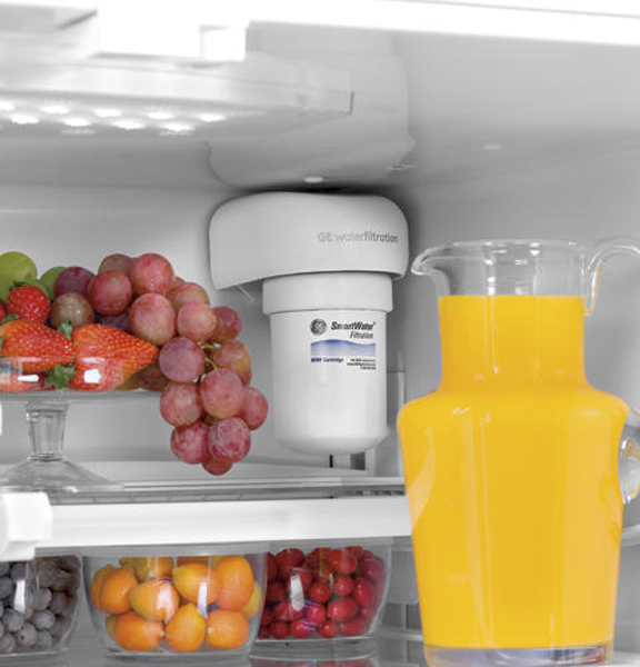 Filtration system in GE Café™ French door refrigeration