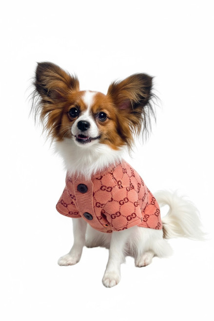 Orange wool sweater 1