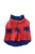 Red & Navy Palm Trees Patterned Sweater Ve
