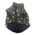 Black and silver grey safety pin motif vest