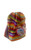 Rainbow stripe  silk vest dress