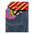 Rainbow Jean Jacket Vest Style 2
