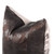 Contemporary Couch Pillow - Sepia Fleur // 02 - Top_Side_View