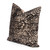 Modern Design Throw Pillow | Black Gold  // 01 Side View Modern Design Throw Pillow | Black Gold  // 01 Side View