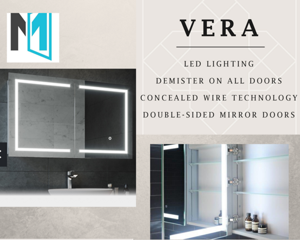 Vera Mirror Cabinet | Print Decor