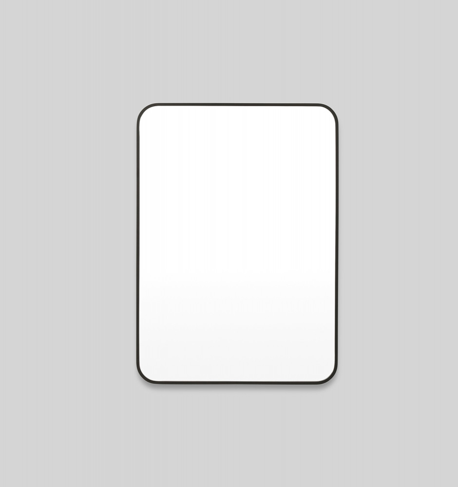 Simplicity Curve Rectangle Black Print Decor MIRRORS.ART.FRAMING