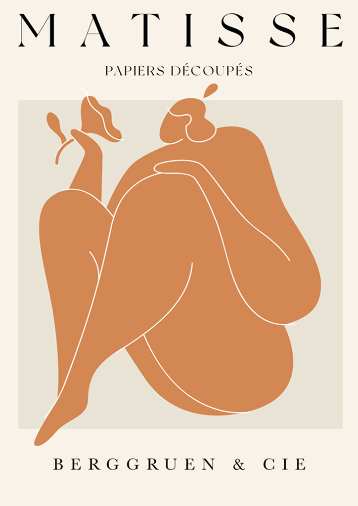 Matisse Orange | Framed Print