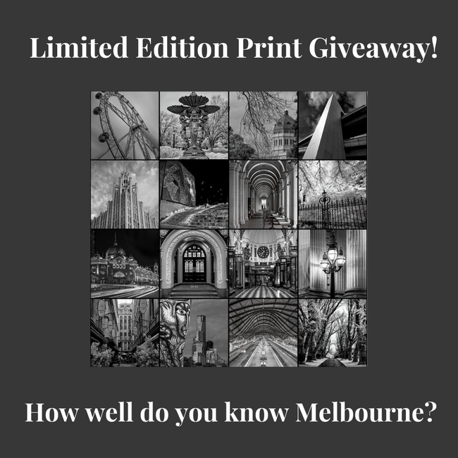 Want to win a Limited Edition Print? 