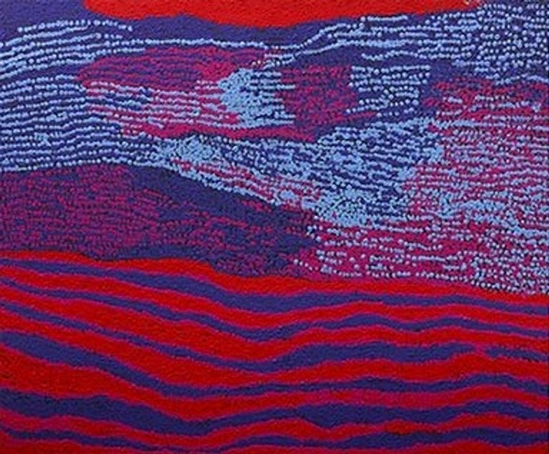 Ancient art style cuts the new edge - Tommy Watson | Indigenous Australian Contemporary Art