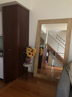 Natural Timber Bleech Mirror | In situ 