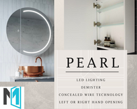 Pearl Mirror Cabinet | Print Decor