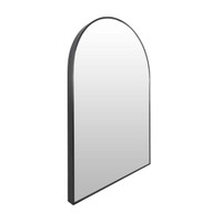 Lisa Arched Metal Mirror | Black