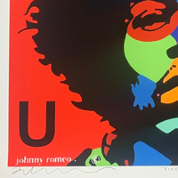 Jimi Hendrix | Limited Edition Print | Johnny Romeo | Signed