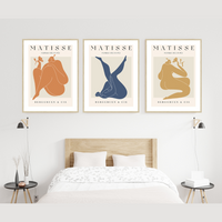 The Nude Set | Matisse | Natural Oak Frame