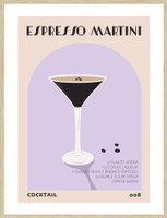 Espresso Martini Art Print | Framed