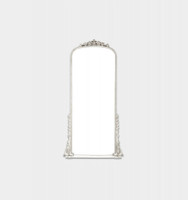 Hepburn Mirror Bright Silver 107 x 212 cm | Print Decor