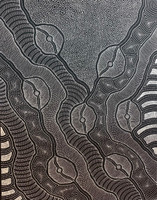 Sandhills and Riverbeds by an emerging Aboriginal Artist