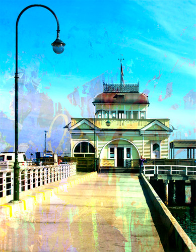 Jan Neil, St Kilda Kiosk Vertical