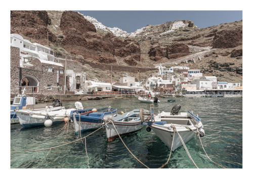 Greece Santorini Boats | Standard Format | by Nick Psomiadis