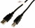 Cables Unlimited 6ft USB 2.0 Black A to B Cable, PC and MAC Compatible - USB-5020-02M