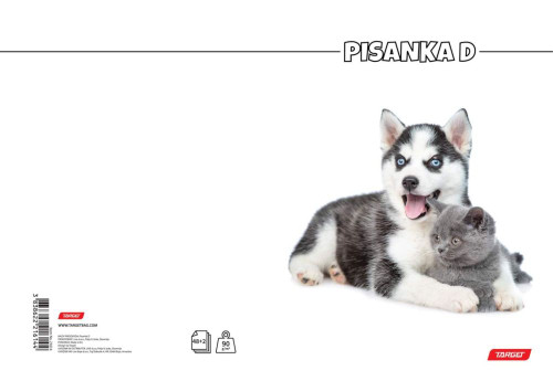Pisanka D TARGET pas i mačić
