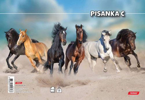 Pisanka C TARGET konji