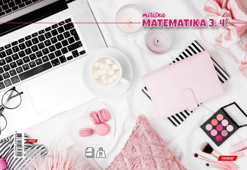 MATEMATIČKA BILJEŽNICA  3,4 Target mirisna Kozmetika