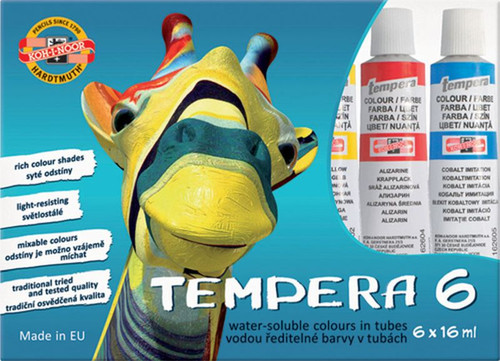 Tempera 1/6 16ml karton Žirafa KOH-I-NOOR